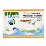U Green Clean Bitkisel Bulaşık Makinesi Tableti 30'lu