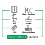 Sleepy Easy Clean Beyaz Sabun Katkılı Yüzey Temizlik Havlusu 100 Yaprak 3'lü