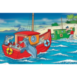 Art Puzzle Mutlu Fok Balıkları Ahşap Puzzle 25 Parça 5866