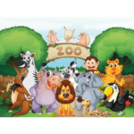 Art Puzzle Hayvanat Bahçesi'ne Hoşgeldiniz Ahşap Puzzle 100 Parça 5900
