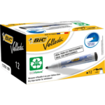 Bic Velleda 1701 Eco Tahta Kalemi Yuvarlak Uç Siyah