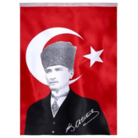 Atatürk Türk Bayrağı 70X105 Atatürk Türk Bayrağı 70X105