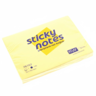Kraf Yapışkanlı Not 76X102 Sarı