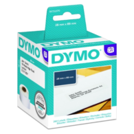 Dymo D1 Yedek Şerit 12mmx7m Sarı-Siyah (45018)