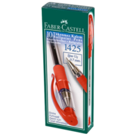 Faber Castell 1425 Tükenmez Kalem 0.7 mm İğne Uçlu Kırmızı