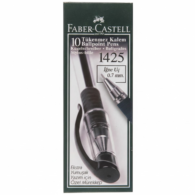 Faber Castell 1425 Tükenmez Kalem 0.7 mm İğne Uçlu Siyah
