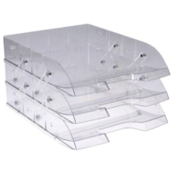 Ente Evrak Rafı 3'lü Hareketli Şeffaf