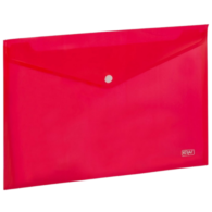 Kraf 1209 Çıtçıtlı Dosya A4 Kırmızı 12'li