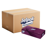 Selpak Professional Kutu Mendil 80 Yaprak 24'lü Koli