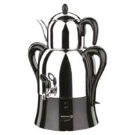 Korkmaz A341-04 Çaykolik Parlak Siyah 2000 W 3 Lt. Çelik Semaver Korkmaz A341-04 Çaykolik Parlak Siyah 2000 W 3 Lt. Çelik Semaver