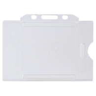 Sarff Kart Kabı Çift Hazneli Şeffaf 25'li Paket