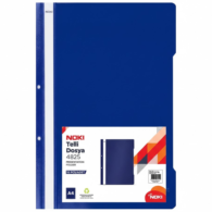 Noki 4825 Plastik Telli Dosya XL 25li