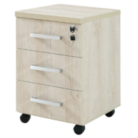 Timob Keson 3 Çekmeceli Beyaz