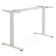 Timob Çift Motor Elektrikli Yükseklik Ayarlı Masa Mekanizması Beyaz (Tabla Dahil Değildir)
