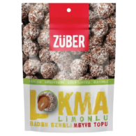 Züber Lokma Limonlu Badem Ezmeli Meyve Topu 96 Gr 12'li