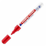 Edding 4095 Cam Kalemi  Kırmızı