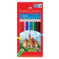 Faber Castell 116312 Tam Boy Kuru Boya Kalemi 12 Renk Faber Castell 116312 Tam Boy Kuru Boya Kalemi 12 Renk
