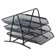 Mas Bion 9309 Perfore Evrak Rafı 3 lü Siyah