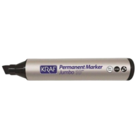 Kraf 610G Permanent Jumbo Markör 10mm Siyah
