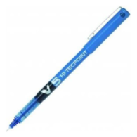 Pilot V5 Hi-Tecpoint İğne Uçlu Kalem 0.5 mm Mavi