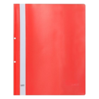 Noki Plastik Telli Dosya XL 4820 Kırmızı 50'li Paket
