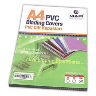 Mapi Pvc A4 Opak 160 Micron Cilt Kapağı Mavi 100'lü