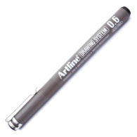 Artline 236 Çizim Kalemi 0.6 mm Siyah 12'li