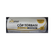 Ersopack-Atiplast Hantal Çöp Torbası 700 gr 100 x 150 Siyah 10’lu