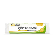 Ersopack-Atiplast Çöp Torbası Battal 300 gr 75 x 90 Mavi 10'lu