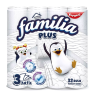 Familia Plus 3 Katlı 32 Rulo Tuvalet Kağıdı