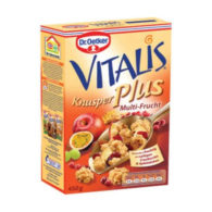 Dr. Oetker Vitalis Knusper Plus Çıtır Multi Meyve Müsli 450 gr