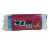 Yesplast Çöp Torbası Orta Boy 55 cm x 60 cm Siyah 20’li Paket 80 gr