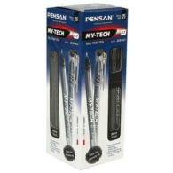 Pensan 2240 My-Tech İğne Uçlu Tükenmez Kalem 0.7 mm Siyah 25'li