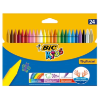 Bic Kids Plastidecor Silinebilir 24 Renk Pastel Boya