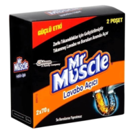 Mr. Muscle Granül Lavabo Açıcı 2'li