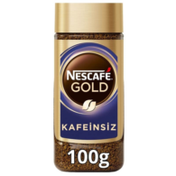 Nescafe Gold Kavanoz Kafeinsiz Kahve 100 gr