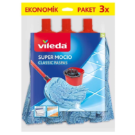 Vileda SuperMocio Klasik 3'lü Yedek Paspas