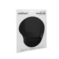 Addison 300521 Bilek Destekli Siyah Mouse Pad