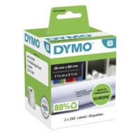 Dymo 99012 Geniş Adres Etiketi 89 x 36 Mm 520’ li