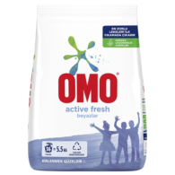 Omo Active Fresh Çamaşır Toz Deterjanı 36 Yıkama 5.5 kg