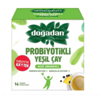 Doğadan Probiyotikli Açai Ananaslı 14'lü Yeşil Çay