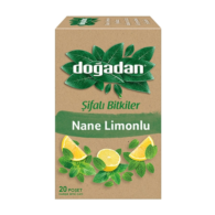 Doğadan Bardak Poşet Bitki Çayı Nane Limon 20'li