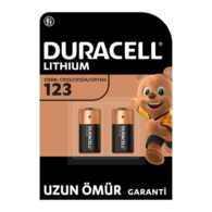 Duracell Ultra Photo Lityum 3V 123  2 L Pil