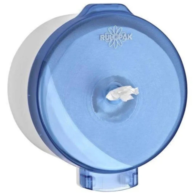 Rulopak Modern Cimri İçten Çekmeli Tuvalet Kağıdı Dispenseri Transparan Mavi