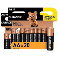 Duracell Kalem Pil AA 20'li