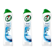 Cif Krem Amonyaklı Yüzey Temizleyici 500 ml 3 Adet Set