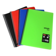 Mynote Flex Neo PP Kapak Spiralli Çizgili Defter A4 120 Yaprak