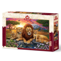 Art Puzzle Aslan Ailesi Puzzle 1000 Parça 5221