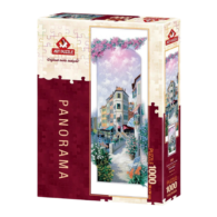 Art Puzzle Çiçekler İçinde Venedik Panorama Puzzle 1000 Parça 4484