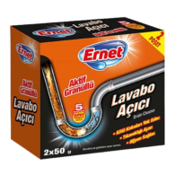 Ernet Aktif GranüllüSüper Lavabo Açıcı 2x50 gr